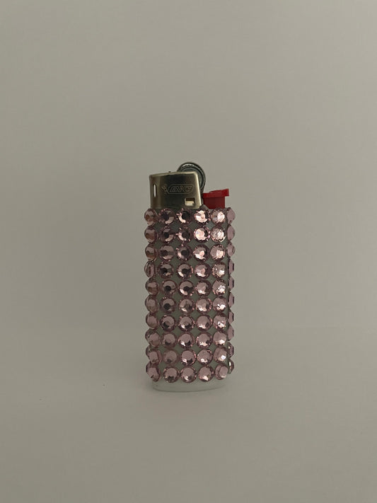 pink gemstone lighter